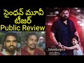 Saindhav Telugu Teaser Public Review | Saindhav Public Talk | Movie Talk