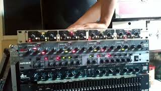 Video thumbnail for perbandingan hasil suara compres gate APHEX 612. DBX 1074. DRAWMER MX 40 pergunakan headset by MG PRODUCTION