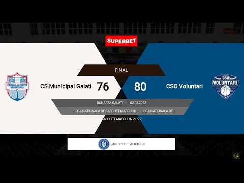 LNBM 2021-2022: CSM Galați - CSO Voluntari