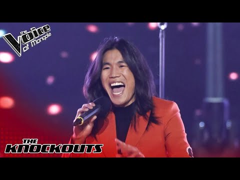Erkhembayar.E | "Never Coming Down" | The Knock Out | The Voice of Mongolia 2020