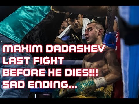 MAXIM DADASHEV TRAINER TRY TO STOP THE FIGHT!