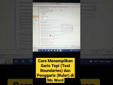 Cara Memunculkan Garis Di Word