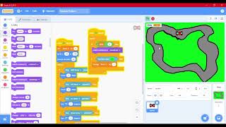 racing car game in scratch