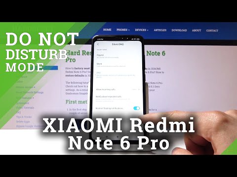 How to Enter Do Not Disturb in XIAOMI Redmi Note 6 Pro – Turn Off Sounds / Vibrations