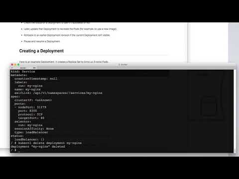 kubernetes bootcamp: working with yaml files