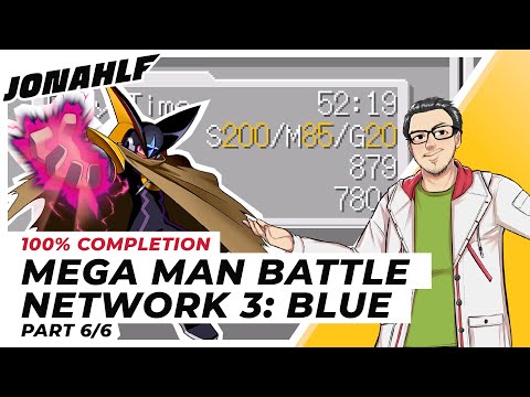 Mega Man Battle Network 3: Blue Part 6/6 [Post Game] (Longplay / 100% Completion / No Commentary)