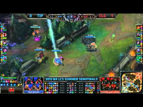 Counter Logic Gaming vs Team Impulse (CLG vs TIP) - Game 2 - Semi-Finals Summer 2015