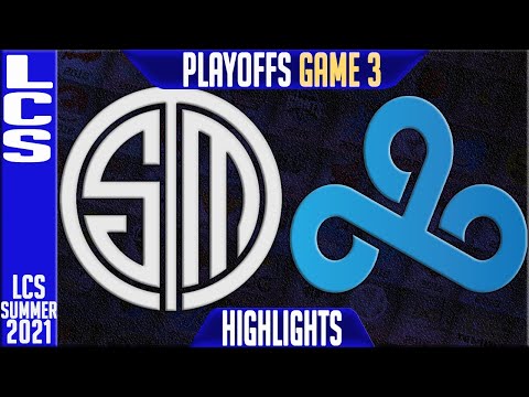TSM vs C9 Highlights Game 3 | LCS Summer Playoffs Round 3 | Team Solomid vs Cloud9 G3