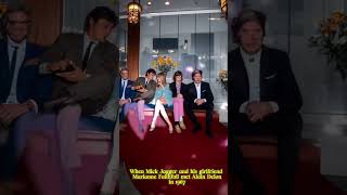 When #MickJagger and his girlfriend Marianne Faithfull met #AlainDelon in 1967 #shorts