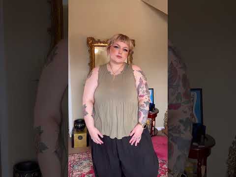 Plus Size Grunge Hippie OOTD | Alternative Edgy Plus Size Fashion