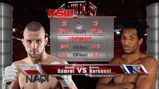 KSW Free Fight: Mateusz Gamrot vs. Mansour Barnaoui