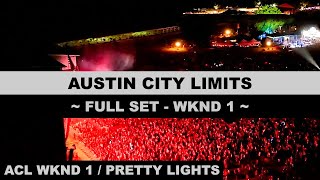 FULL SET - Wknd 1 - Austin City Limits Festival 2024 - Pretty Lights Live - 🎛️ Remastered Audio