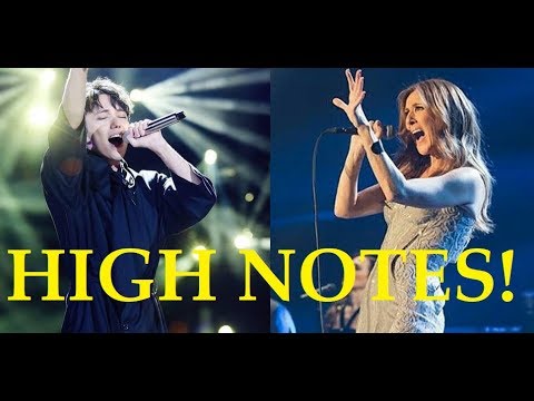 Male Singers Hitting Female Singers High Notes! Pt 2