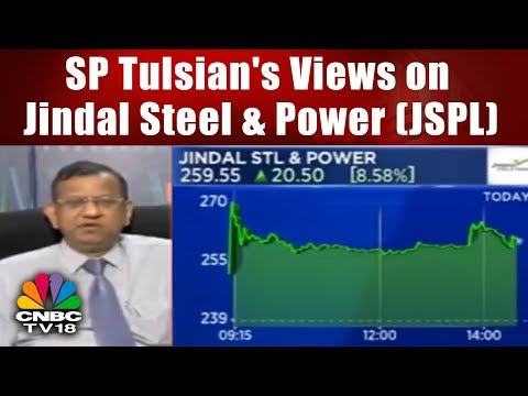 SP Tulsian's Views on Jindal Steel & Power (JSPL) | CNBC TV18