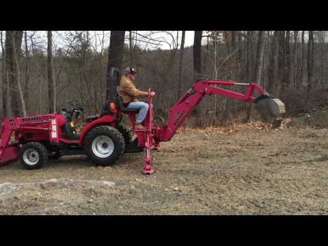 Test Drive Used Mahindra Model 2015 Tractor Loader Backhoe