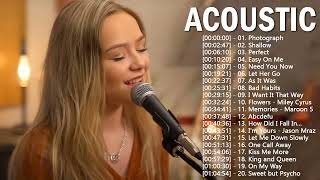 Top English Acoustic Cover Songs / Acoustic Love Songs 2024 / Guitar Acoustic Songs Playlist 2024