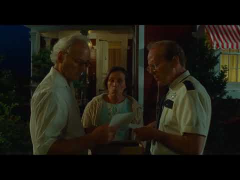 Moonrise Kingdom official trailer frame emphasizing the island setting and young protagonists