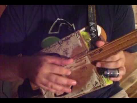 How to Play Cigar Box Guitar by Shane Speal  "3-String Finger Picking Technique"