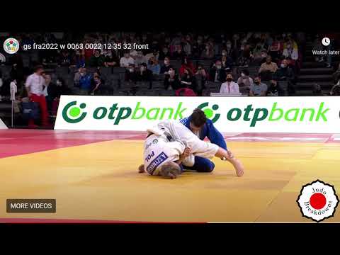 Angelika Szymanska vs. Sarah Harachi - U63 Women's Judo Grand Slam Paris 2022