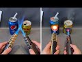 Jet Torch Butane Lighter - Windproof Refillable Adjustable Flame Lighters
