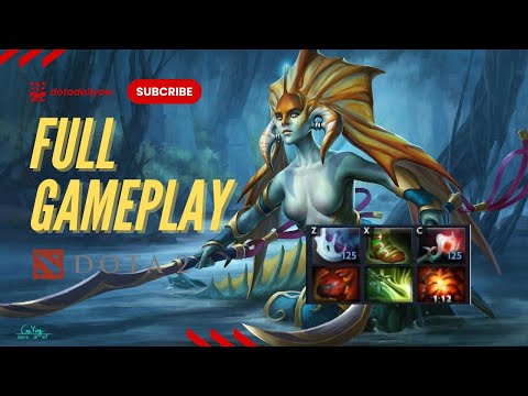 FULL GAME DOTA 2 patch 7.40b NAGA SIREN CARRY