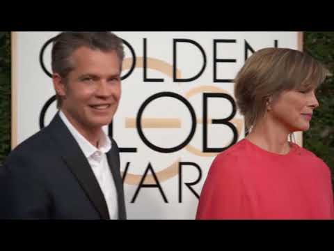 Timothy Olyphant and Alexis Knief Fashion - Golden Globes 2017