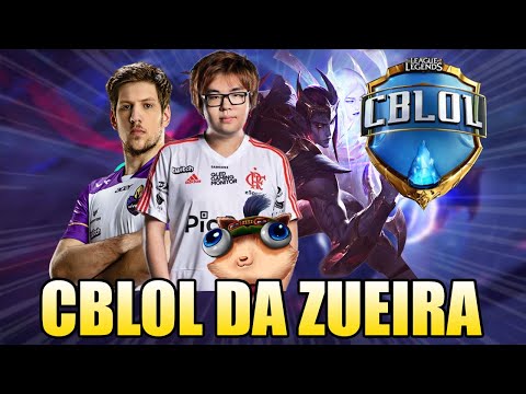 APHELIOS BUGANDO O JOGO E WINTRADE DO GOKU - CBLOL DA ZUEIRA