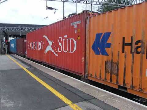 66563 pass Stafford with 4O29 Trafford Pk to Southampton lin