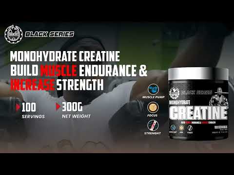 300 gm Dexter Jackson Black Series Monohydrate Creatine Powder