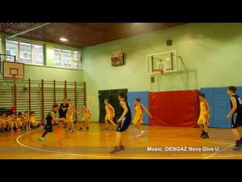 [U-14] Ochota Warszawa - Jagiellonka Warszawa 25.02.2015 mecz koszykówki