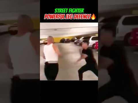 Powerful Leg Defense Tutorial | Street Fight Self Defense Technique 🔥💯