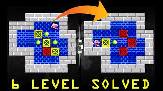 Sokoban level 6  solved !!!!! || Kids Gamer || Sokoban