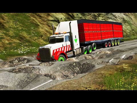 Trucks vs Potholes #62 | BeamNG.DRIVE