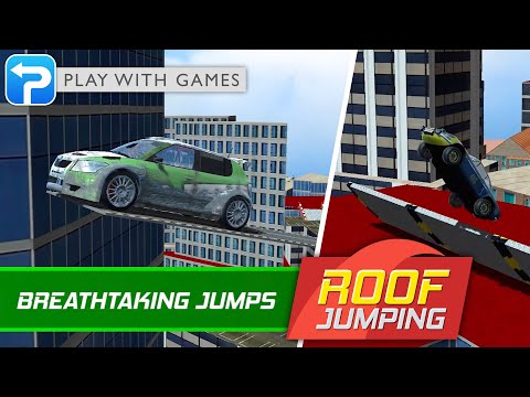 Roof Jumping Car Parking Games Video
