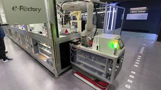 Manipulator for Factory Shop Floor Automation - KAZE GR200 AMR with Mitsubishi Cobot Arm (HQ ver.)