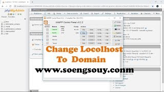 How to change localhost in XAMPP to Domain Name