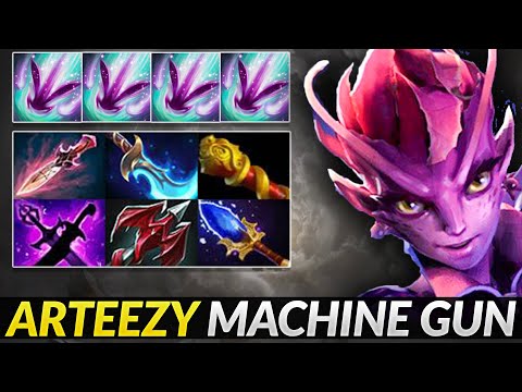 Arteezy Dark Willow Right Click Mode Machine Gun