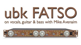 Video thumbnail for Wave Distro UBK Fatso: Secret Weapon for Vocals, Guitar & Bass by Mike Avenaim