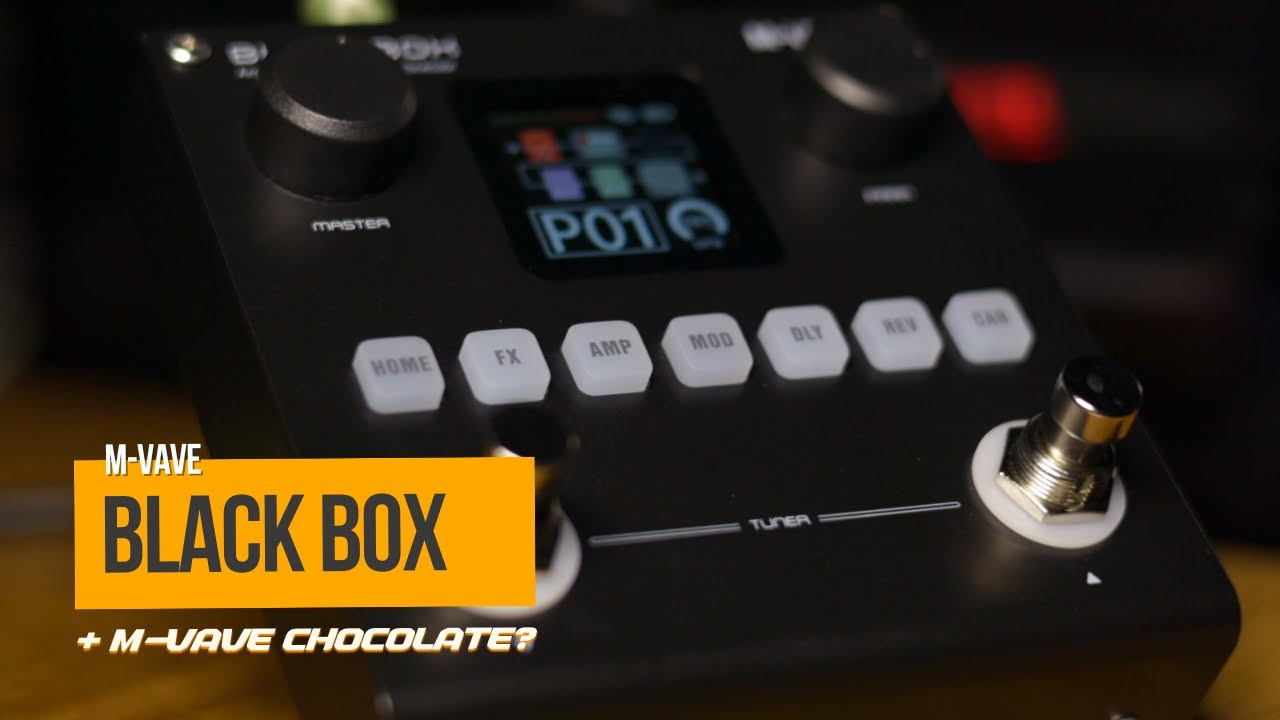 Pedaleira Multi Efeitos BLACKBOX M-VAVE para Guitarra M-VAVE - MVshow
