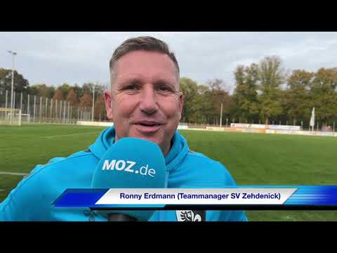 Ronny  Erdmann, Teammanager des SV Zehdenick, über das nächste Spiel in Petershagen