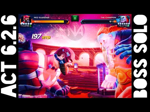 Red Guardian vs The Champion - Act 6.2.6 Boss Solo