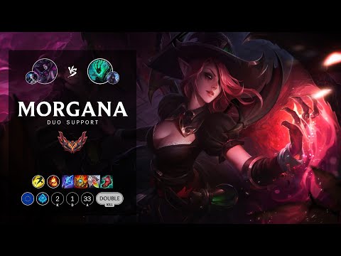 Morgana Support vs Thresh - EUW Grandmaster Patch 12.17