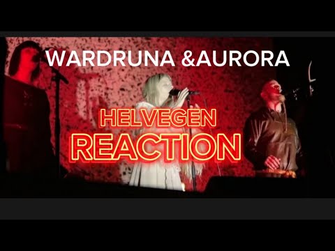 WARDRUNA AND AURORA -HELVEGAN REACTION #aurora #wardruna #singer #reactionvideo