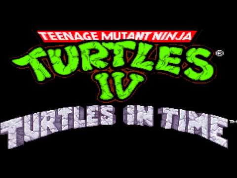 TMNT 4- Turtles In Time Music: Technodrome ~ Let's Kick Shell! Extended HD