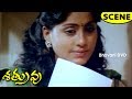 Vijayashanti As ACP Vijaya Action Introduction Scene Sathruvu Movie Scenes