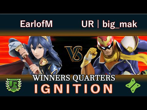 Ignition #106 WINNERS QUARTERS - EarlofM (Lucina) vs UR | big_mak (Captain Falcon, Diddy Kong)