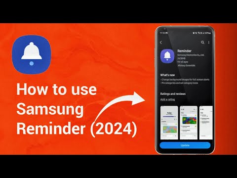How to Use Samsung Reminder App (2025)