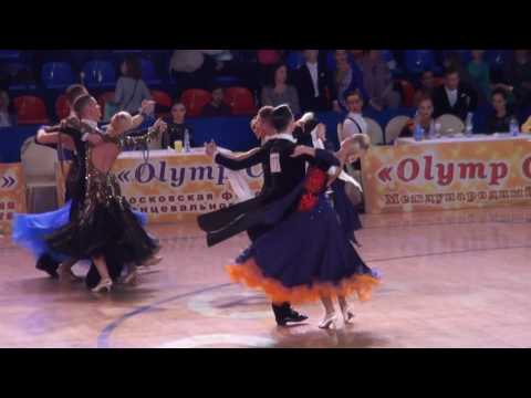 Kornev Ilya -  Zhukova Daria Walts WDSF INTERNATIONAL OPEN STANDARD Кубок Олимпа - 2017