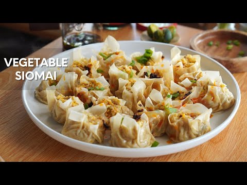 Vegetable Siomai Recipe | Easy Tofu and Mushroom Siomai Recipe