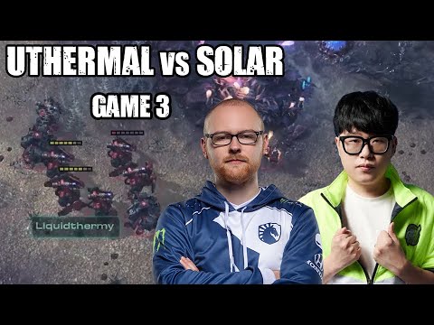 Viking Hellbat Push?! uThermal vs Solar TvZ  l  Game 3 of Best Of 3!